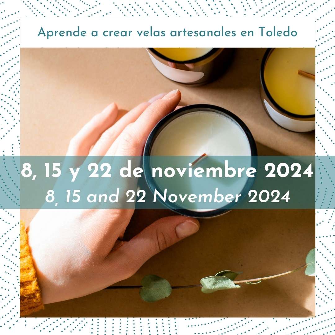 Curso presencial de velas naturales en Toledo