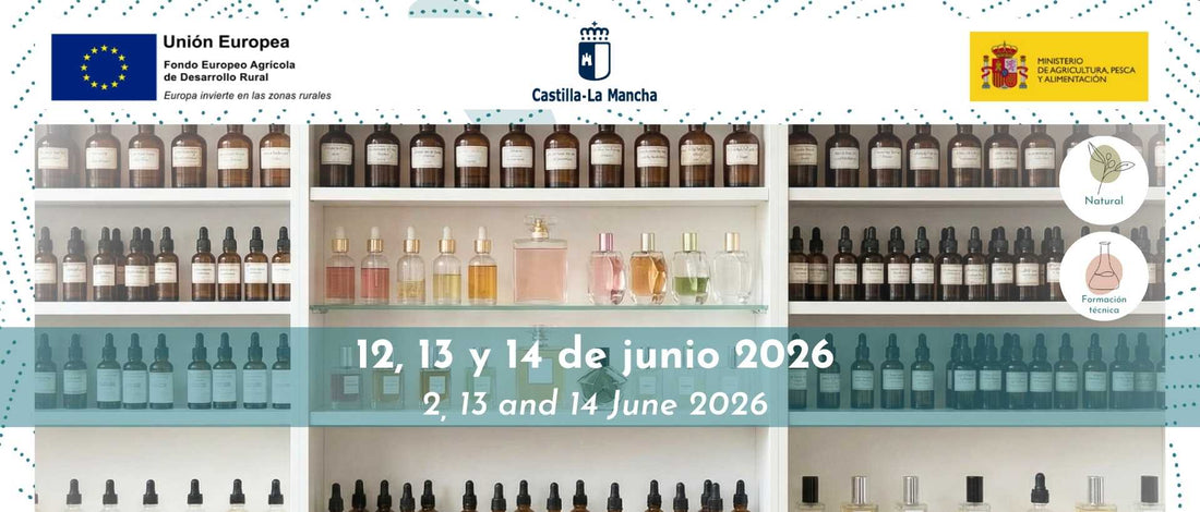 Curso perfumes naturales junio 2026
