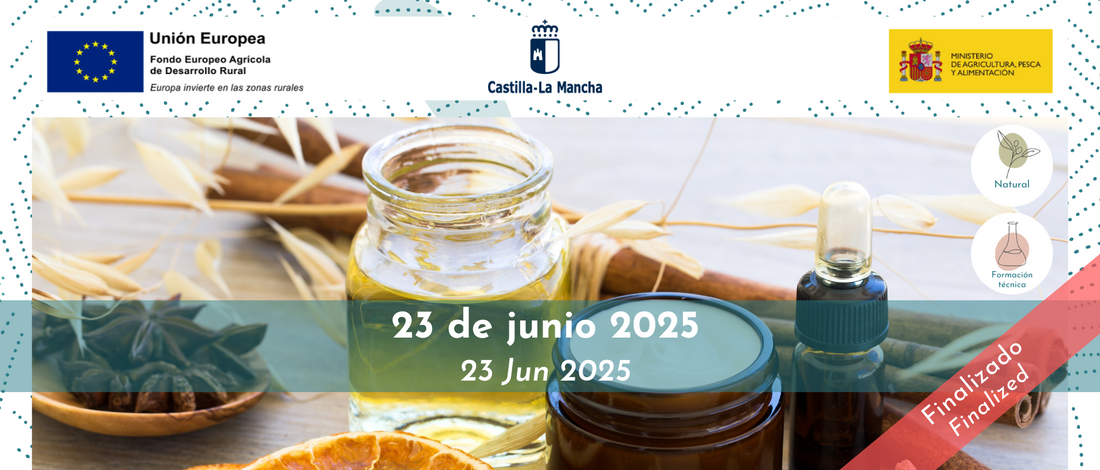 Curso gratuito: Cosmética natural con productos de Castilla-La Mancha