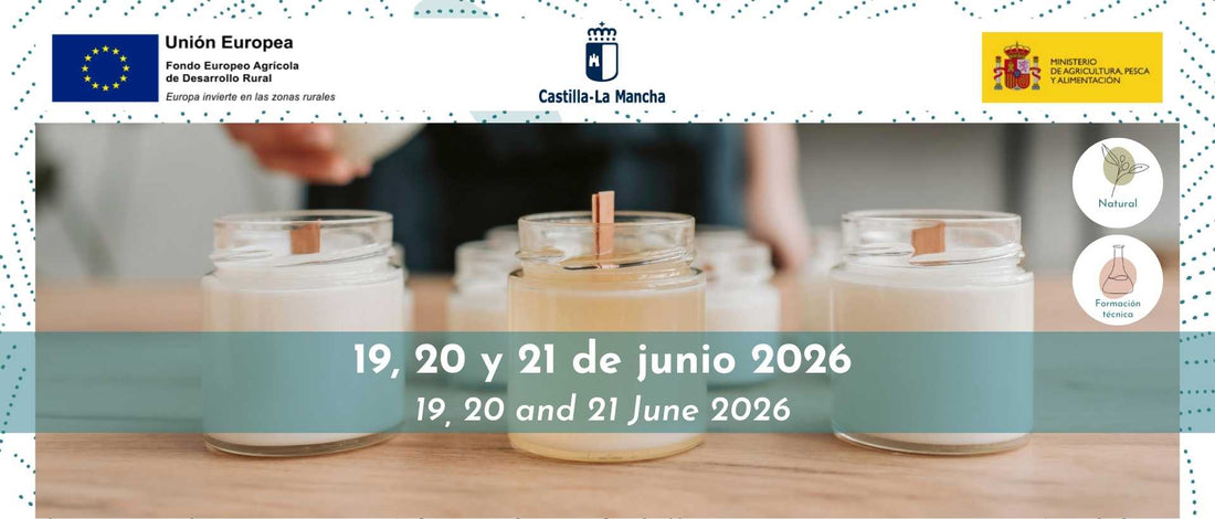 Curso de velas naturales 2026