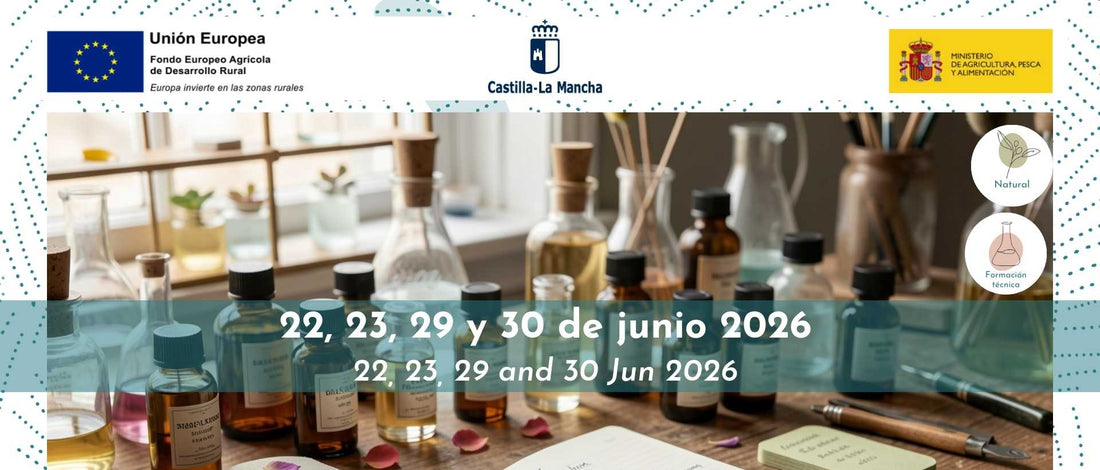 Curso de perfumería natural 2026