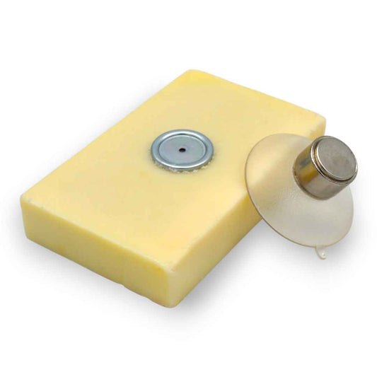 Jabonera Magnética de Acero Inoxidable | Mantén tu Jabón Siempre Seco