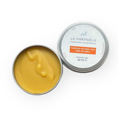 Vaselina Natural con cera de abeja La Marihuela