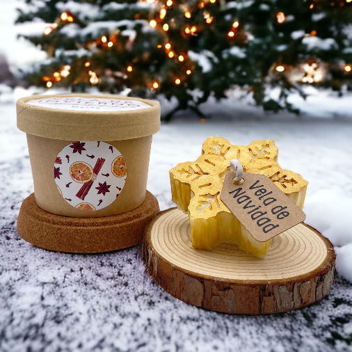 ECO Cinnamon and Orange Candle | Christmas Atmosphere