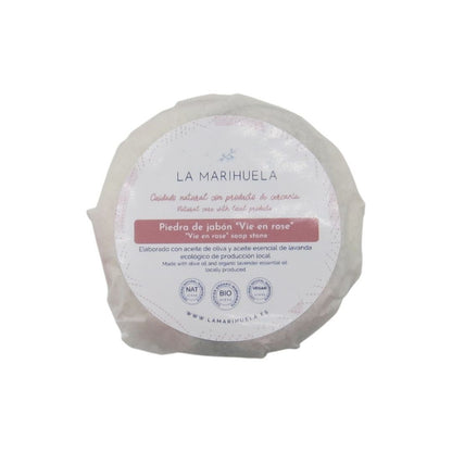 Piedra de jabón con Calamina "Vie en Rose"