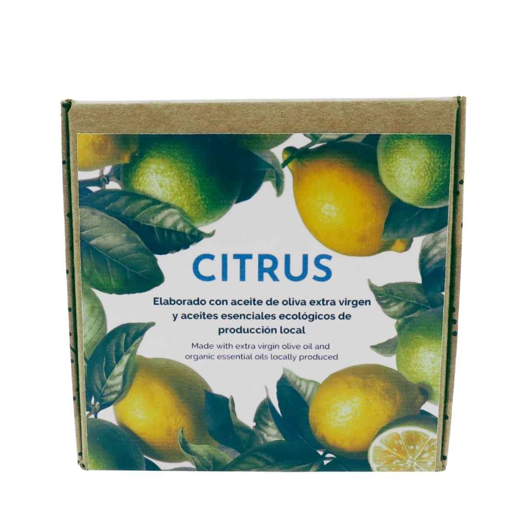 Jabón Artesanal Citrus | Fresco y revitalizante | Colección Botánica