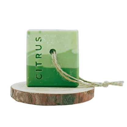 Jabón Artesanal Citrus | Fresco y revitalizante | Colección Botánica