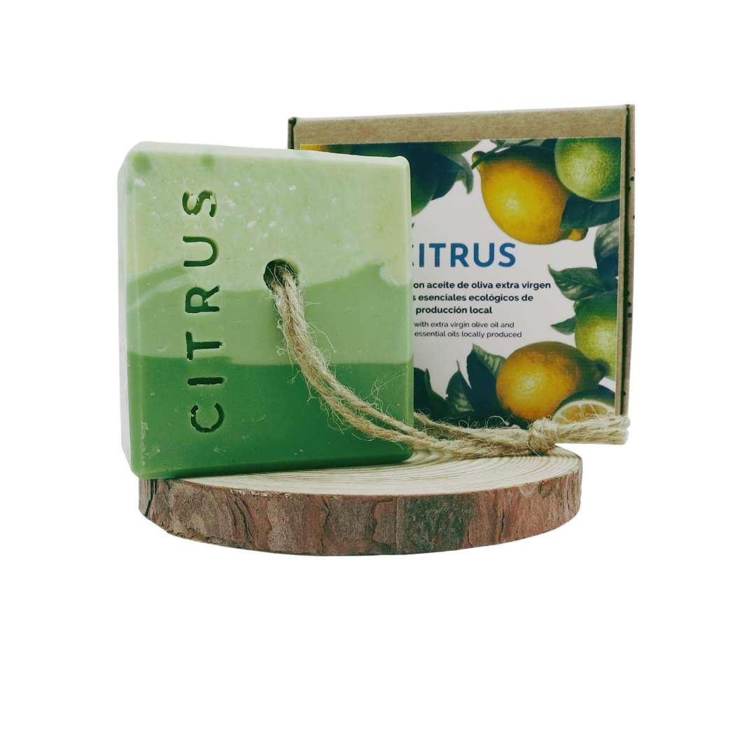 Jabón Artesanal Citrus | Fresco y revitalizante | Colección Botánica