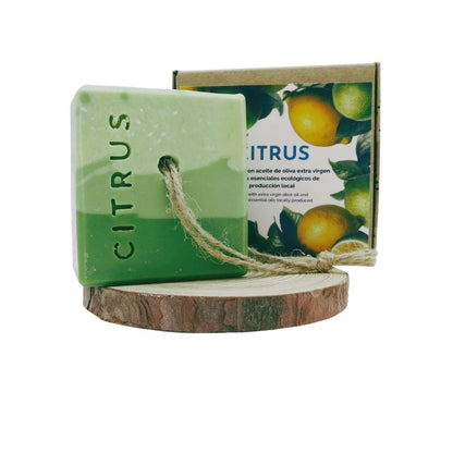 Jabón Artesanal Citrus | Fresco y revitalizante | Colección Botánica