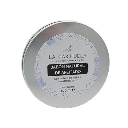Jabón de Afeitar Natural | Espuma Cremosa y Suave
