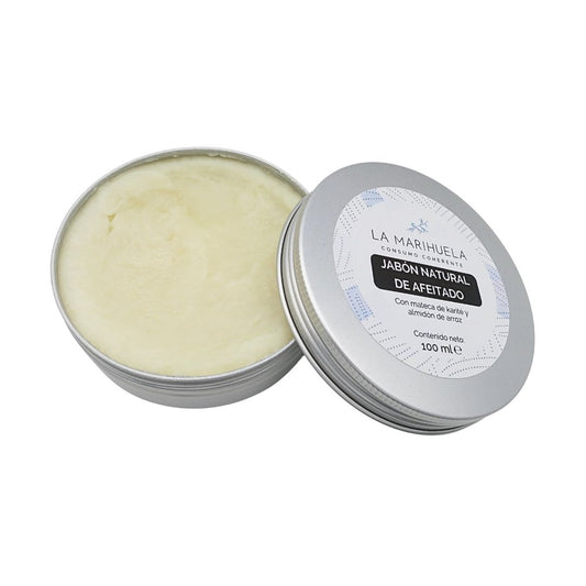 Jabón de Afeitar Natural | Espuma Cremosa y Suave