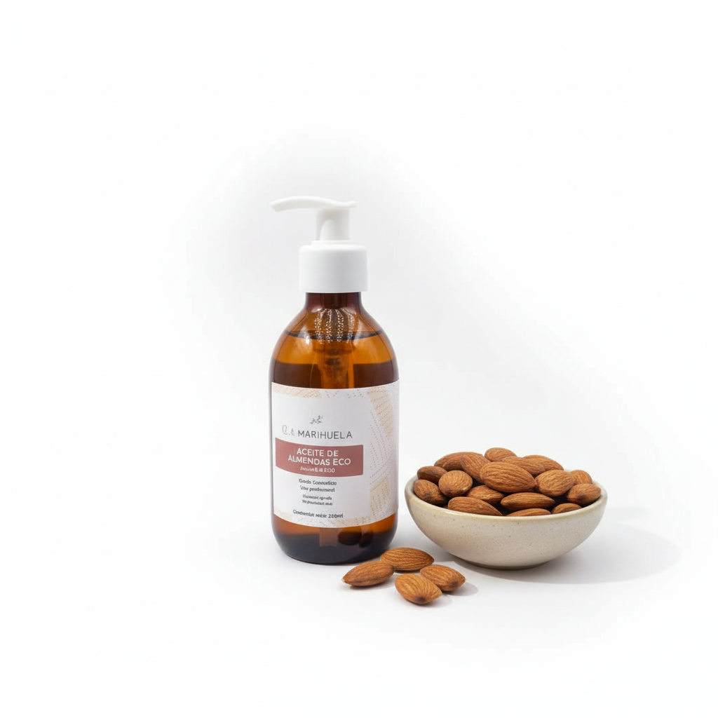 Aceite de Almendras Dulces Virgen | Hidratación Natural | 100% Ecológico
