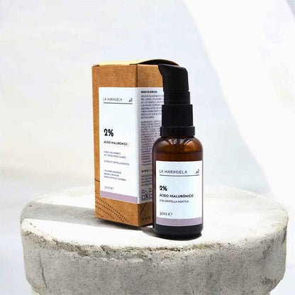 Sérum facial de ácido hialurónico 2% con centella asiática