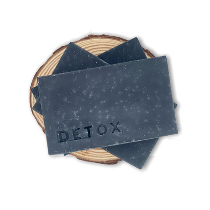 Jabón natural Detox, con carbón activo