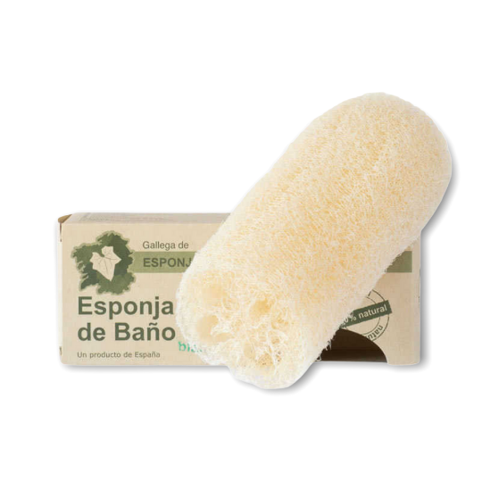 Esponja Luffa pieles sensibles